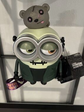 Minion Monsters Popcorn Bucket By Universal Studios BRAND NEW!